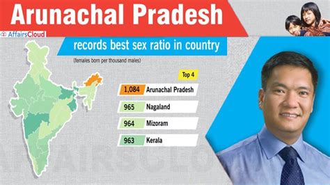 Arunachal Pradesh Records Best Sex Ratio In India Annual Report From