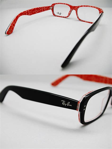 woodnet rakuten global market ray ban eyeglass frame black x white x