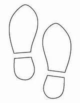 Footprint Patternuniverse sketch template
