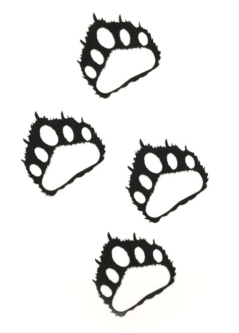bear paws clipart
