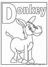 Donkey Paints Pens Striking Iheartcraftythings sketch template