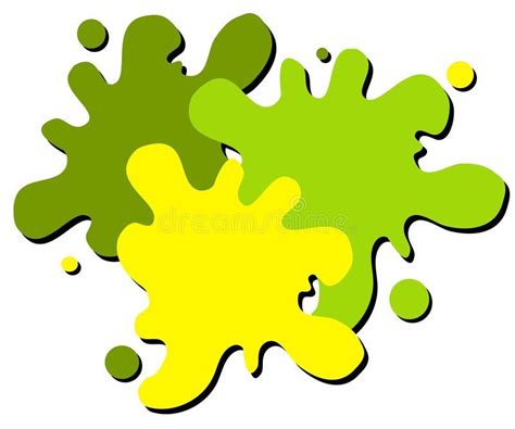 wet paint splatter web logo