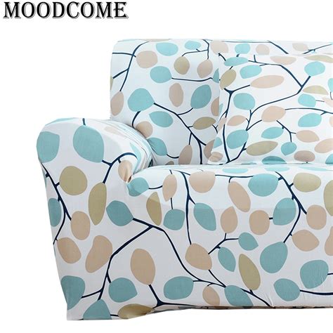 leaf branch elastic couch cover spandex polyester one two three seat