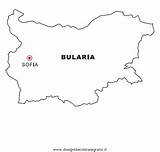 Bulgaria Nazioni Bulgarien Cartine Disegnidacoloraregratis sketch template