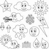 Weather Coloring Pages Kids Cold Preschool Drawing Printable Worksheet Worksheets Color Sheets Seasons Sunny Winter Getdrawings Thermometer Getcolorings Beautiful Dismal sketch template