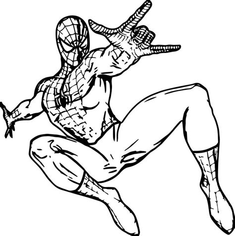 spiderman coloring pages wecoloringpagecom