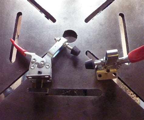 tee slot drill press clamps easy  quick  steps  pictures
