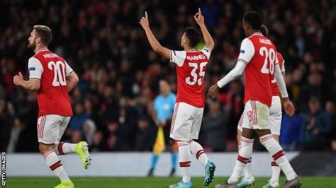 Arsenal 4 0 Standard Liege Gabriel Martinelli Impresses In Ruthless
