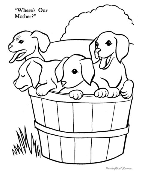 printable coloring pages  puppies zsksydny coloring pages