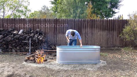 Homemade Modern Ep112 Diy Wood Fired Hot Tub