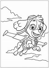 Paw Patrol Coloring Kids Pages Color Printable Beautiful Characters sketch template