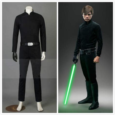 star wars return   jedi luke skywalker cosplay costume black