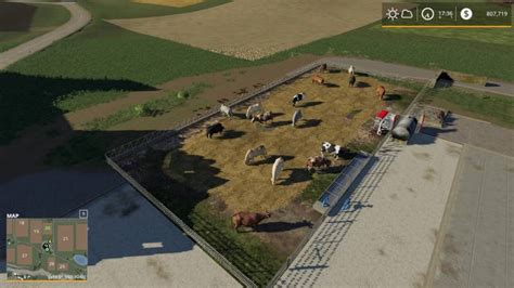 fs feedlot  cows  farming simulator    mods fs   mods