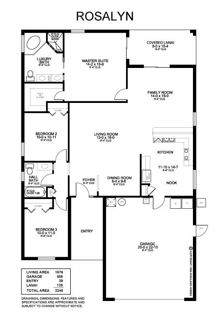 highland homes highland homes luxury master suite house floor plans