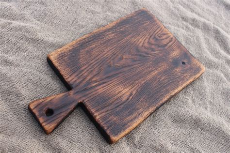 rustic cutting board wooden serving board vintage wood
