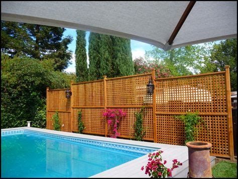 poolprivacy ideas backyard fences backyard fence design