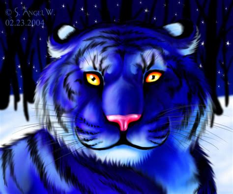 blue tiger  giwlsrlli  deviantart