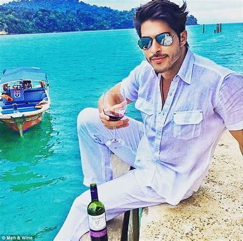 Hot Men Drinking Wine Is The Latest Instagram Trend To