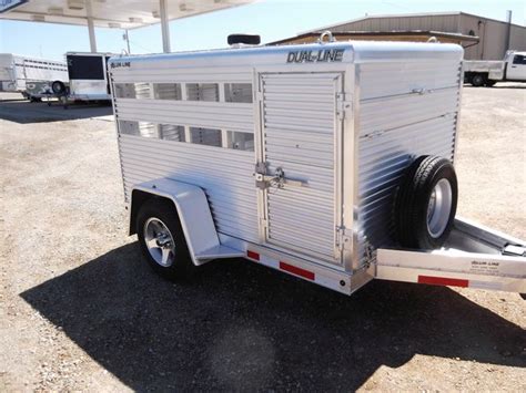 custom  aluminum trailers truck bodies boxes  sale livestock trailers dog trailer