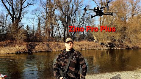 dron hubsan zino pro  recenzja drona  pierwszy  polsce youtube