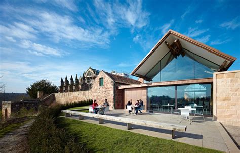 rosslyn chapel visitor centre completes december  news architecture  profile
