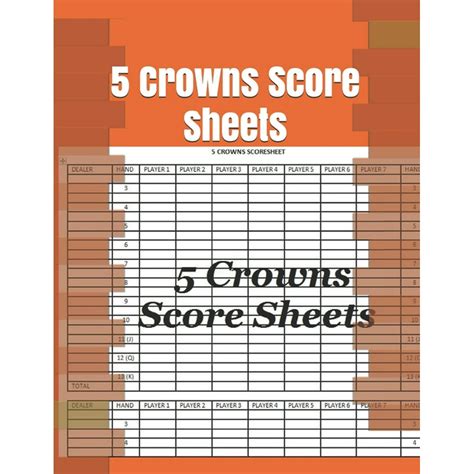 crowns printable score sheet