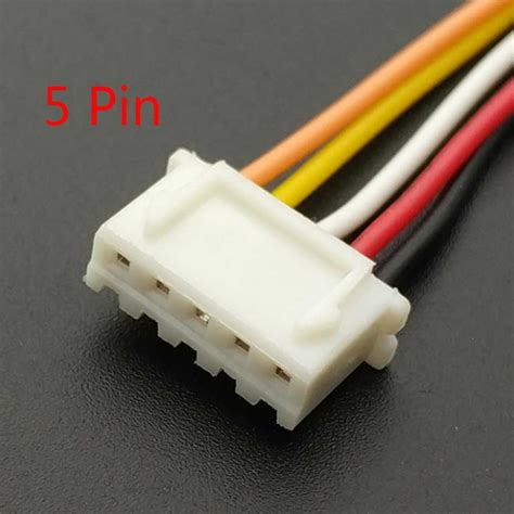 jst xh  jst xh  pin female connector plug  mm cable mm pitch