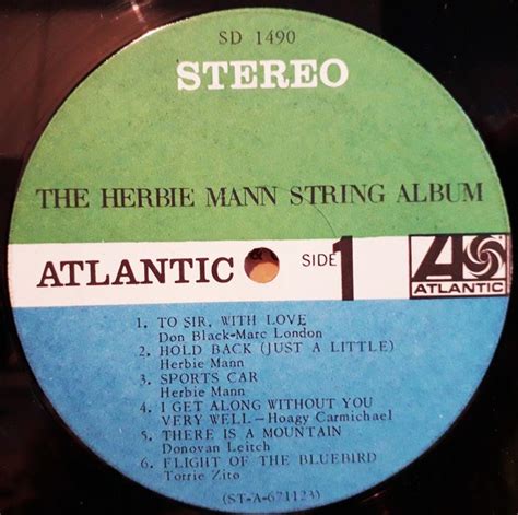herbie mann the herbie mann string album vinyl pussycat records