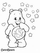 Care Bear Coloring Bears Pages Bedtime Värityskuva Colour Drawing Sweet Väritystehtäviä Väritys Dreams Disney Kortti Taide Värityskirjat Kunst Printable Activity sketch template