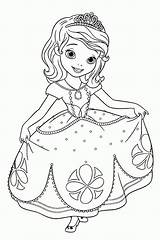 Sofia Princesa Princesas Dibujar Princesita Sofía Gratistodo sketch template