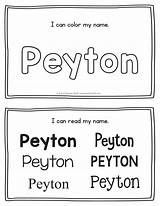 Payton Peyton Paxton Handwriting Worksheets sketch template