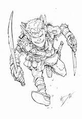 Max Dunbar Goblin Deviantart Sketch Ogre Character Comic Draw Sketches Drawings sketch template