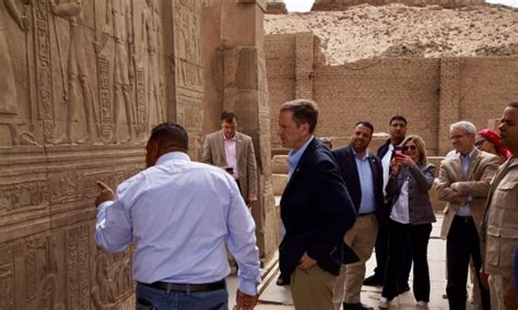 Usaid Administrator Celebrates Kom Ombo Temple Project