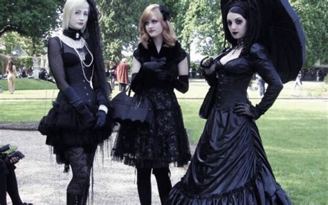 popular  goth types