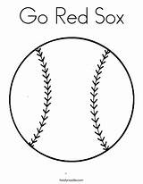 Red Pages Coloring Sox Go Boston Print Kids Getdrawings Ball Popular Library Noodle sketch template