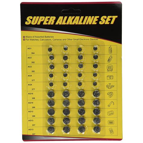 super alkaline button cell batteries assorted pc walmartcom walmartcom