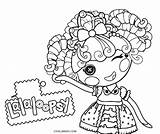 Pages Lalaloopsy Coloring Printables sketch template