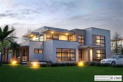 bedroom house design id  contemporary house plans big modern houses modern house plans