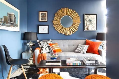 living room designs  split complimentary colors