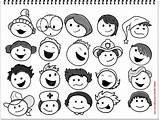Expressions Kids Face Plus Google Twitter sketch template