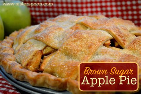 Sister Spoon Brown Sugar Apple Pie