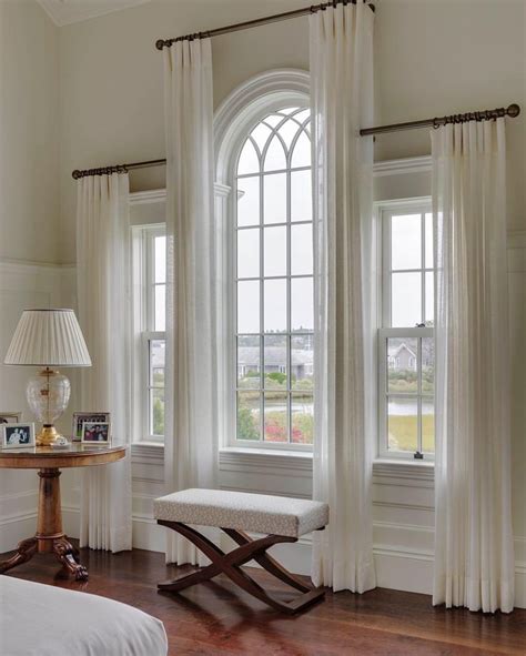 images  arched windows  pinterest arch windows curtains  home