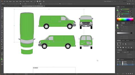 vehicle wrap templates illustrator vehicle uoi