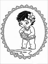 Vaiana Moana Disney Coloring Pages Choose Board Fargelegging sketch template