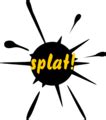splat  stock photo illustration   paint splatter  splat