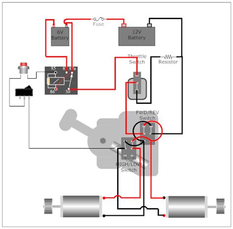 power wheels  wiring diagram wiring diagram  schematics