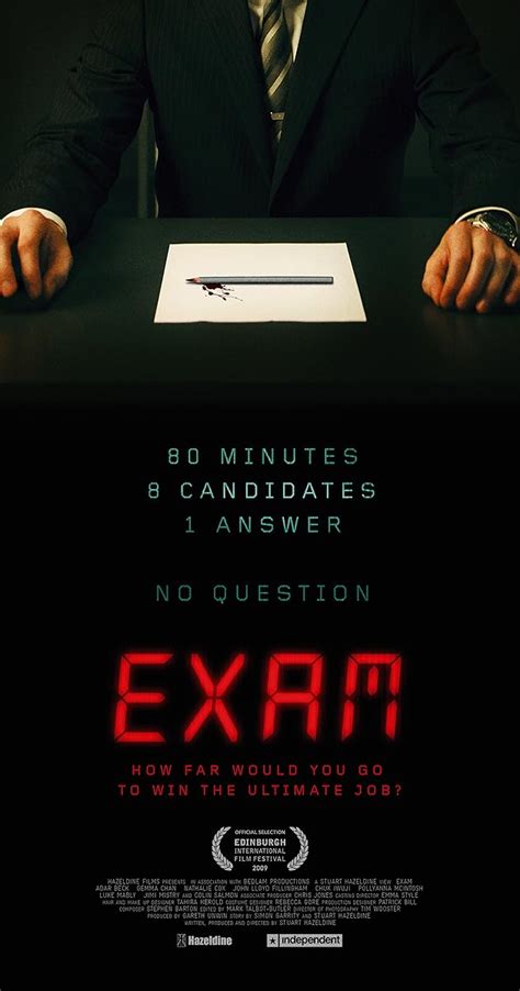 exam poster