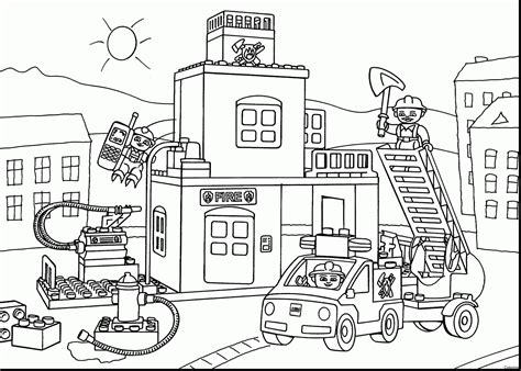 fire truck coloring pages coloringrocks lego coloring pages