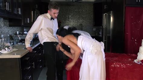 sexy bride romi rain fucks a huge cock covered in wedding cake pornid xxx