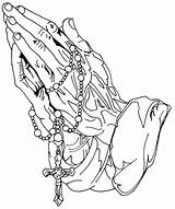 Rosary Coloring Pages Getcolorings Color sketch template